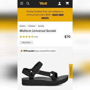 TEVA Midform Universal Womens Sandals